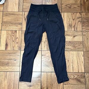 Lululemon size 4 black mid rise dance studio pants
